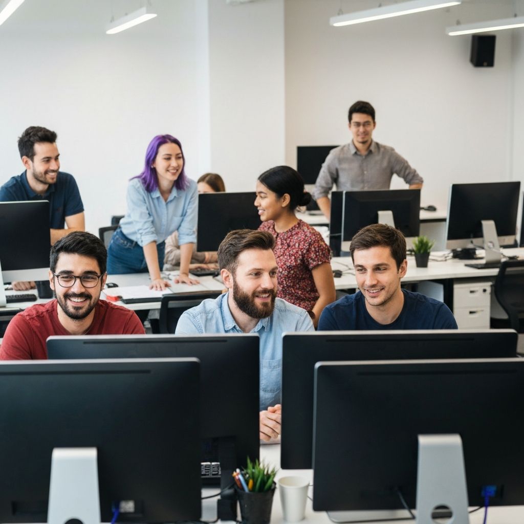 General Developers team at work